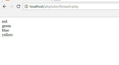 browser foreach